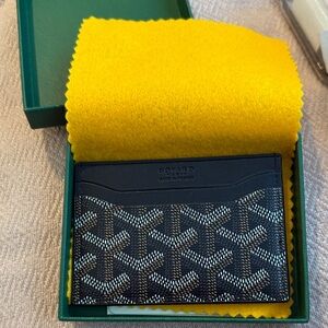Goyard Black Card Holder